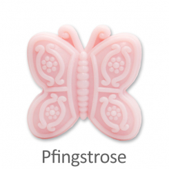 Schafmilchseife Schmetterling 60g, Pfingstrose 