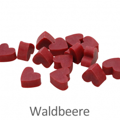 Schafmilchseife Herz mini mini 2g, Waldbeere 