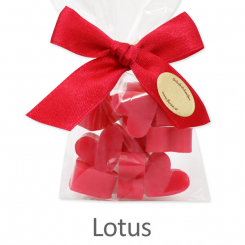 Schafmilchseife Herz mini mini 10x2g, in Cello, Lotus 