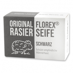 Shaving soap black 100g in box 