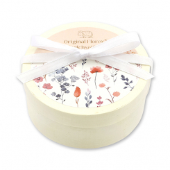 Sheep milk soap 100g in a box 'Blütenzart' with design 2, Classic 