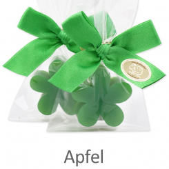 Sheep milk soap Marguerite 15g, in a cellophane, Apple 