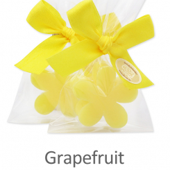 Sheep milk soap Marguerite 15g, in a cellophane, Grapefruit 
