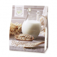 Pflanzenölseife eckig 100g in Tasche, Hafermilch 