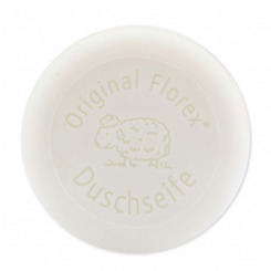 Duschseife mit Schafmilch rund 100g, Schneerose 