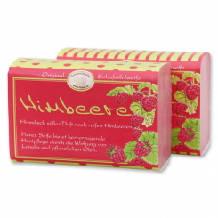 Schafmilchseife eckig 100g Jung & Flott, Himbeere 