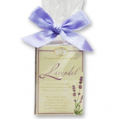 Schafmilchseife eckig 100g klassisch in Cello, Lavendel 