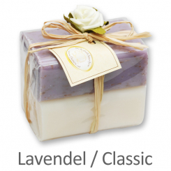 Schafmilchseife eckig 100g 2er verpackt Classic/Lavendel 