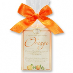 Sheep milk soap square 100g classic in cellophane, Orange 