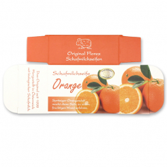 Paper box MC for sheep milk soap square 100g, Orange 