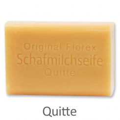 Schafmilchseife eckig 100g, Quitte 