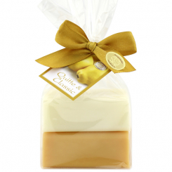 Sheep milk soap square 100g 2 pieces packed with a card, Classic/Quince 