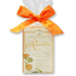 Sheep milk soap square 100g classic in cellophane, Marigold 