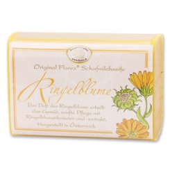 Schafmilchseife eckig 100g klassisch, Ringelblume 