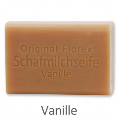 Schafmilchseife eckig 100g, Vanille 