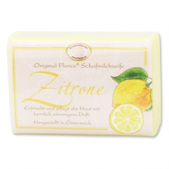 Sheep milk soap square 100g classic, Lemon 