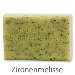 Schafmilchseife eckig 100g, Zitronenmelisse 
