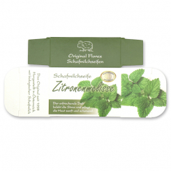 Paper box MC for sheep milk soap square 100g, Lemon balm 