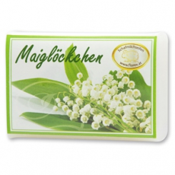 Sheep milk soap square 100g modern, Lily of the valley 