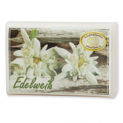 Schafmilchseife eckig 100g modern, Edelweiß 