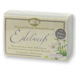 Schafmilchseife eckig 100g klassisch, Edelweiß 