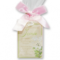 Sheep milk soap square 100g classic in cellophane, Jasmine 