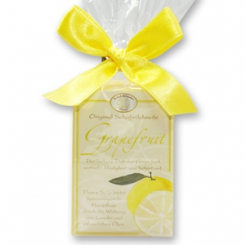 Sheep milk soap square 100g classic in cellophane, Grapefruit 
