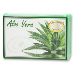 Sheep milk soap square 100g modern, Aloe Vera 