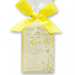 Sheep milk soap square 100g classic in cellophane, Chamomile 