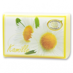 Schafmilchseife eckig 100g modern, Kamille 