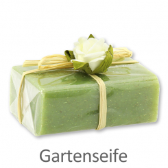 Sheep milk soap square 100g 1 piece packed, Garden soap 