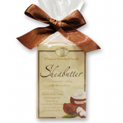 Sheep milk soap square without palm oil 100g classic in cellophane, Sheabutter 