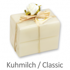 Milchseife eckig 100g 2er verpackt, Classic/Kuhmilch 
