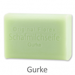Schafmilchseife eckig 100g, Gurke 