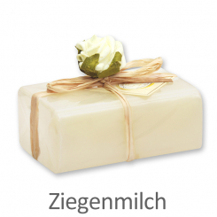 Milchseife eckig 100g 1er verpack, Ziegenmilch 