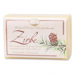 Schafmilchseife eckig 100g klassic, Zirbe 