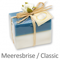 Schafmilchseife eckig 100g 2er verpackt Classic/Meeresbrise 