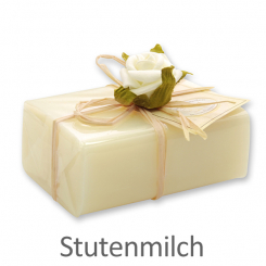 Milchseife eckig 100g 1er verpack, Stutenmilch 