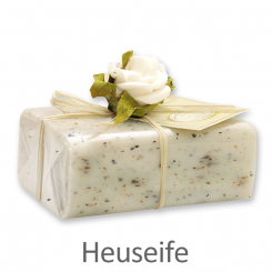 Schafmilchseife eckig 100g 1er verpackt, Heu 