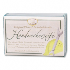 Schafmilchseife eckig 100g klassisch, Handwerkerseife 