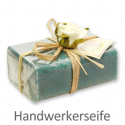 Schafmilchseife eckig 100g 1er verpackt, Handwerkerseife 