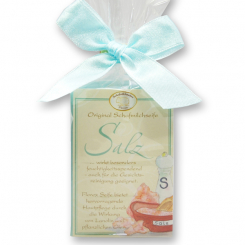 Sheep milk soap square 100g classic in cellophane, Salt 