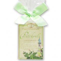 Sheep milk soap square 100g classic in cellophane, Patchouli 