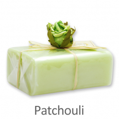 Schafmilchseife eckig 100g 1er verpackt, Patchouli 