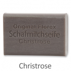 Schafmilchseife eckig 100g, Christrose 
