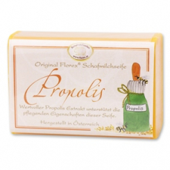 Sheep milk soap square 100g classic, Propolis 