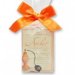 Sheep milk soap square 100g classic in cellophane, Amber 