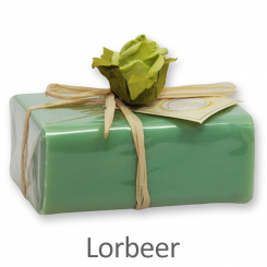 Sheep milk soap square 100g 1 piece packed, Laurel 