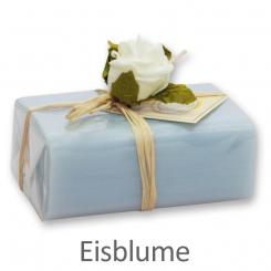 Schafmilchseife eckig 100g 1er verpackt, Eisblume 