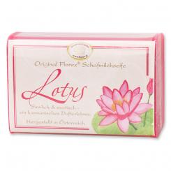 Schafmilchseife eckig 100g klassisch, Lotus 